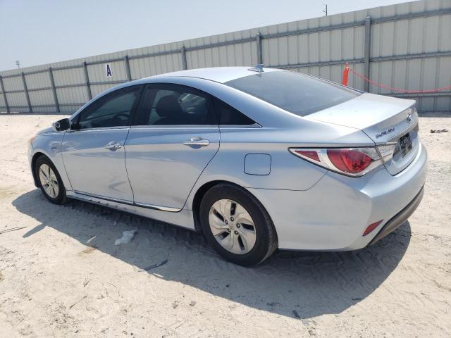 KMHEC4A44DA087001 - 2013 HYUNDAI SONATA HYBRID BLUE photo 2