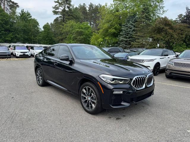 5UXCY4C06M9F32770 - 2021 BMW X6 SDRIVE 40I BLACK photo 2