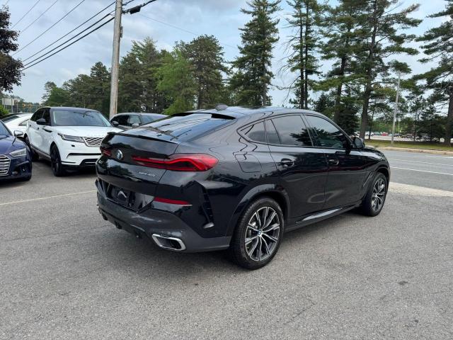 5UXCY4C06M9F32770 - 2021 BMW X6 SDRIVE 40I BLACK photo 3