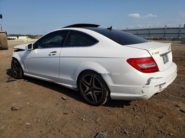 WDDGJ8JB1FG438364 - 2015 MERCEDES-BENZ C 350 4MATIC WHITE photo 2