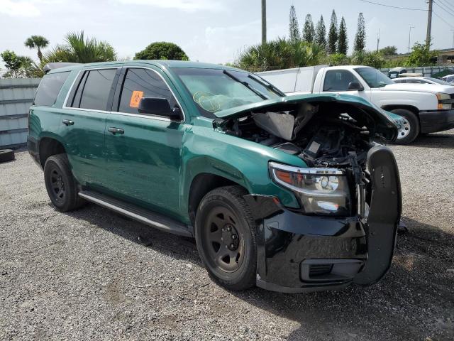 1GNLCDEC5KR301786 - 2019 CHEVROLET TAHOE POLICE GREEN photo 4