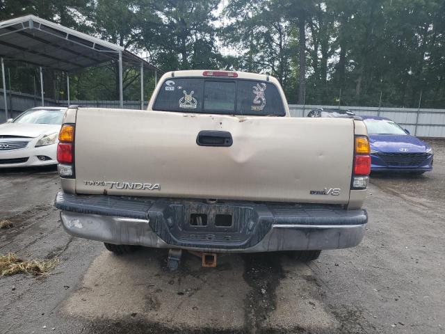 5TBRT34132S250568 - 2002 TOYOTA TUNDRA ACCESS CAB ოქროსფერი ფოტო 6