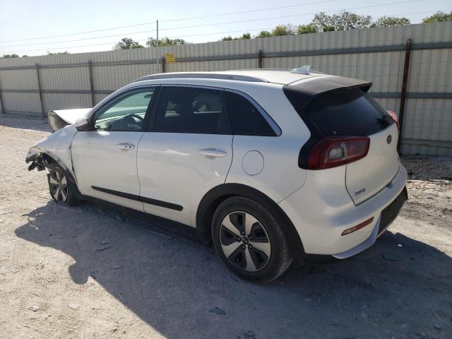 KNDCB3LC9H5049324 - 2017 KIA NIRO FE WHITE photo 2