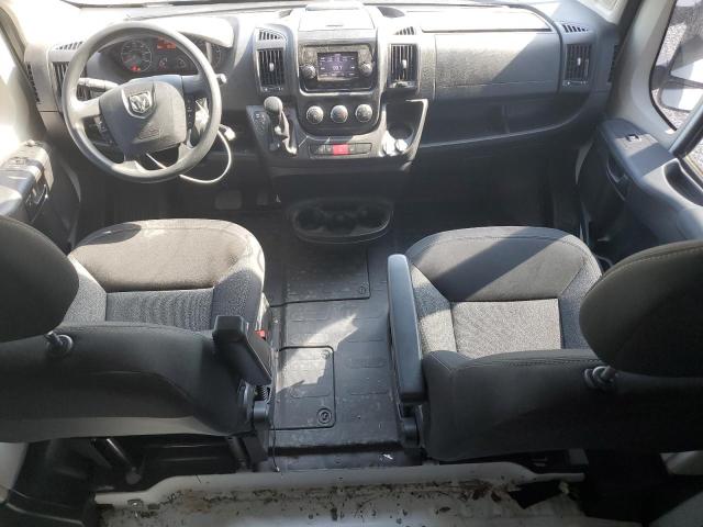 3C6LRVDGXME528236 - 2021 RAM PROMASTER 2500 HIGH WHITE photo 8