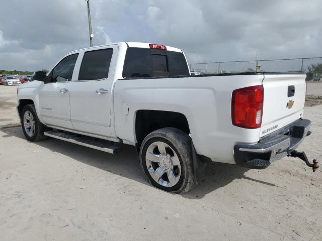 3GCPCSEC1JG201777 - 2018 CHEVROLET SILVERADO C1500 LTZ WHITE photo 2