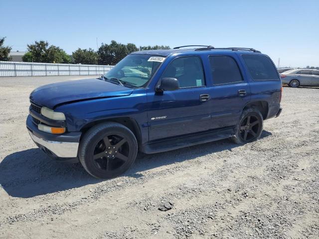 1GNEC13T53J158655 - 2003 CHEVROLET TAHOE C1500 BLUE photo 1