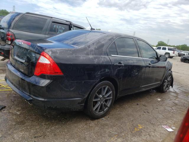 3FAHP0HA5AR381430 - 2010 FORD FUSION SE BLACK photo 3