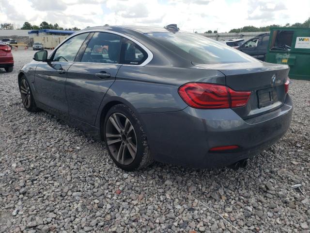 WBA4J1C58KBM13817 - 2019 BMW 430I GRAN COUPE GRAY photo 2