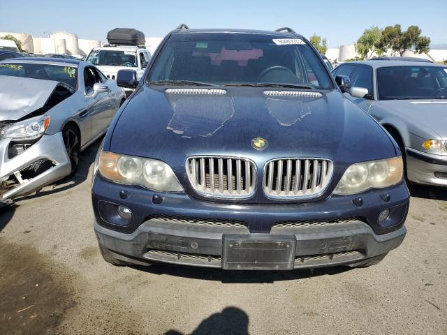 5UXFB53515LV16865 - 2005 BMW X5 4.4I BLUE photo 5