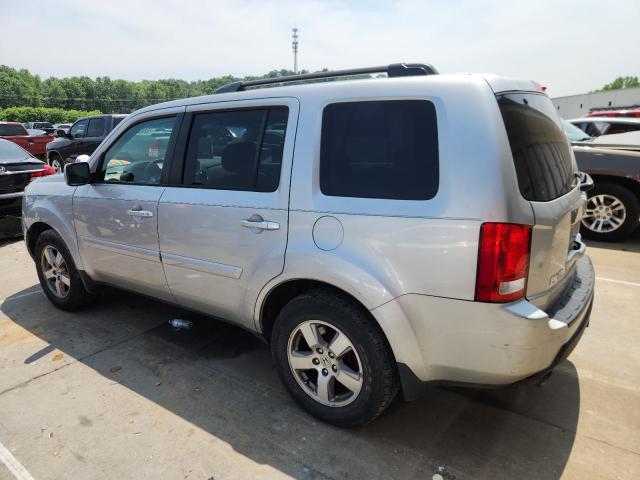 5FNYF4H62BB045849 - 2011 HONDA PILOT EXL SILVER photo 2