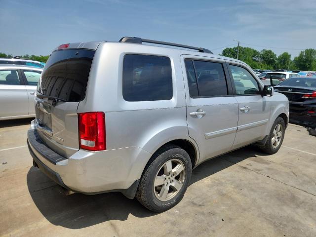 5FNYF4H62BB045849 - 2011 HONDA PILOT EXL SILVER photo 3