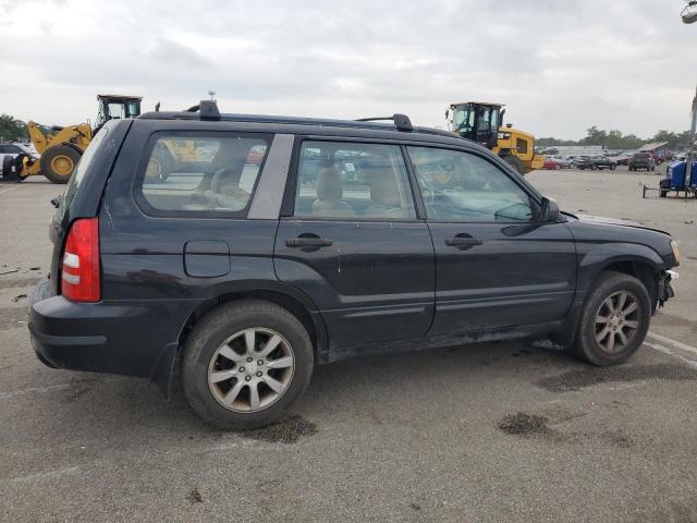 JF1SG65685H710475 - 2005 SUBARU FORESTER 2.5XS Черный фото 3
