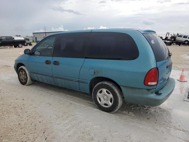 2B4GP2438VR300633 - 1997 DODGE CARAVAN BLUE photo 2