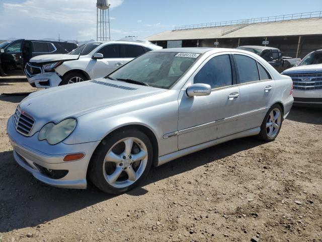 WDBRF56H16F746123 - 2006 MERCEDES-BENZ C 350 SILVER photo 1