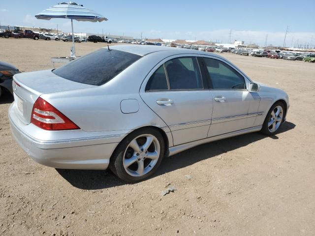 WDBRF56H16F746123 - 2006 MERCEDES-BENZ C 350 SILVER photo 3