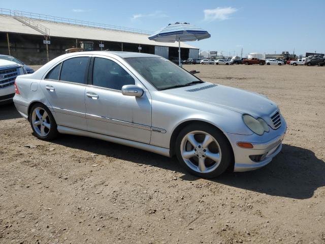 WDBRF56H16F746123 - 2006 MERCEDES-BENZ C 350 SILVER photo 4