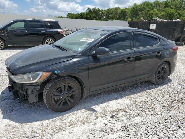 KMHD84LF2JU628102 - 2018 HYUNDAI ELANTRA SEL BLACK photo 1