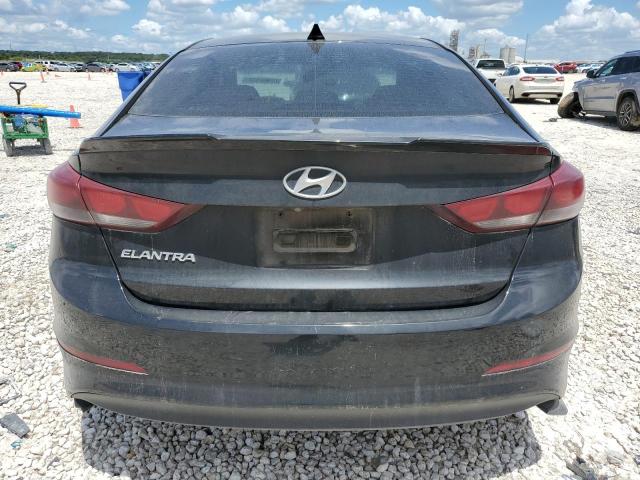 KMHD84LF2JU628102 - 2018 HYUNDAI ELANTRA SEL BLACK photo 6