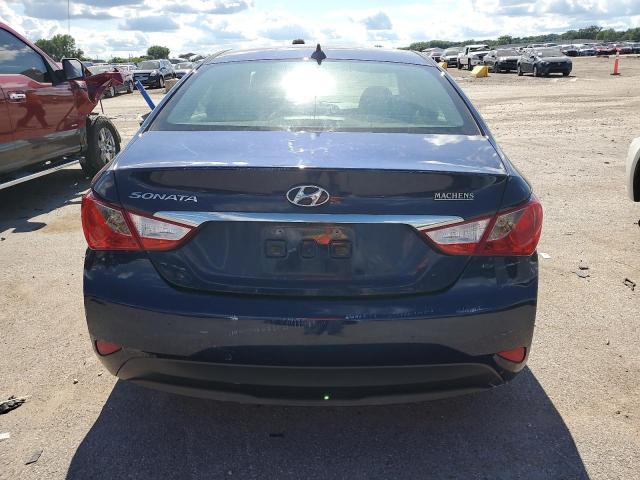 5NPEB4AC2EH944473 - 2014 HYUNDAI SONATA GLS BLUE photo 6