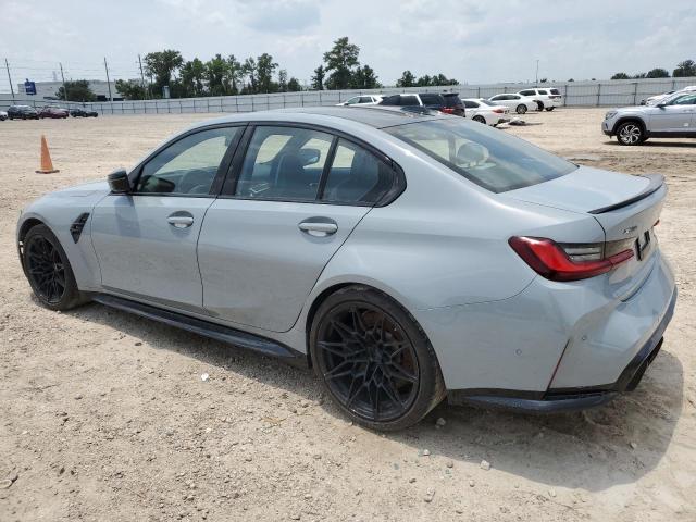 WBS43AY07PFN59483 - 2023 BMW M3 COMPETITION GRAY photo 3