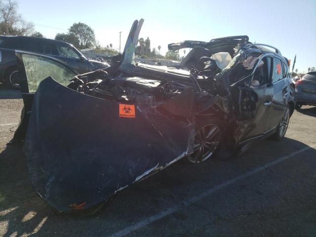 JN1AJ0HR7CM452662 - 2012 INFINITI EX35 BASE შავი ფოტო 2