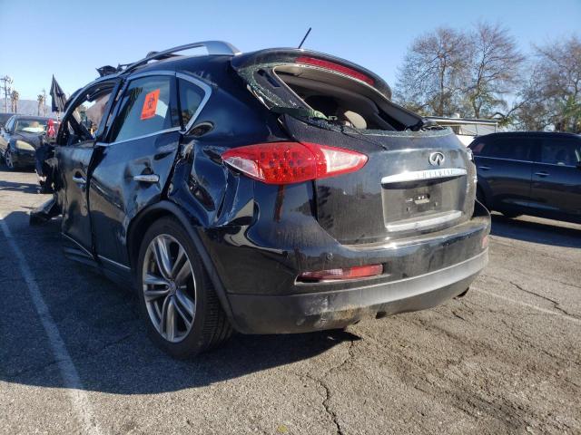 JN1AJ0HR7CM452662 - 2012 INFINITI EX35 BASE შავი ფოტო 3