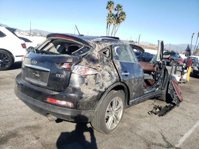 JN1AJ0HR7CM452662 - 2012 INFINITI EX35 BASE შავი ფოტო 4