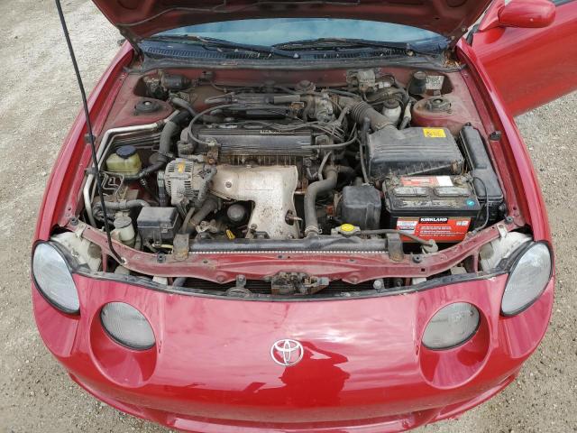 JT5FG02T8X0052060 - 1999 TOYOTA CELICA GT RED photo 11