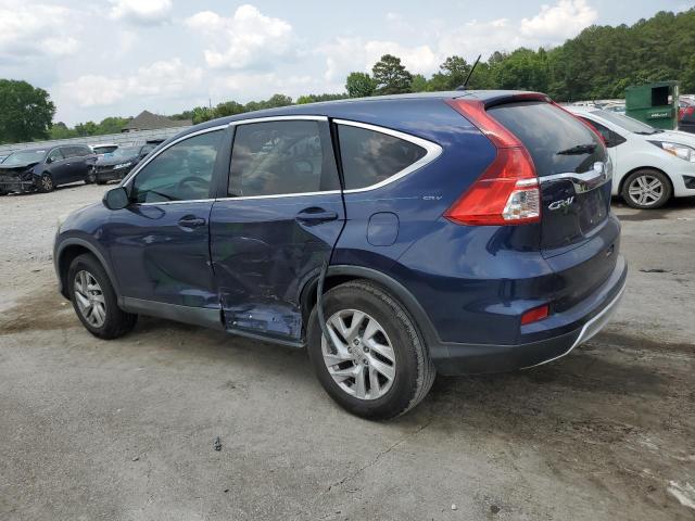 3CZRM3H57GG706931 - 2016 HONDA CR-V EX BLUE photo 2
