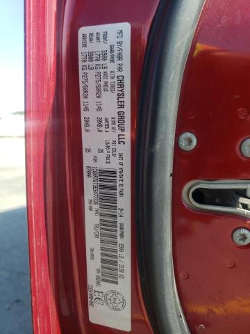 1C6RR7GT3ES477336 - 2014 RAM 1500 SLT RED photo 12