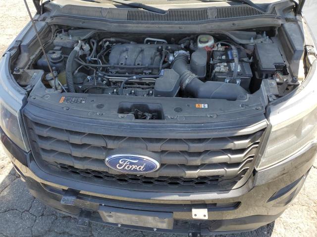 1FM5K8AR5JGA46164 - 2018 FORD EXPLORER POLICE INTERCEPTOR 双色 照片 12