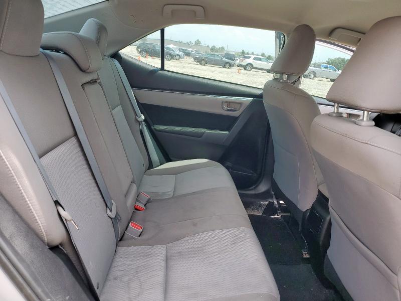 5YFBURHE8GP427590 - 2016 TOYOTA COROLLA L SILVER photo 10