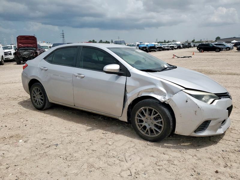 5YFBURHE8GP427590 - 2016 TOYOTA COROLLA L SILVER photo 4