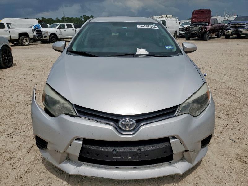 5YFBURHE8GP427590 - 2016 TOYOTA COROLLA L SILVER photo 5