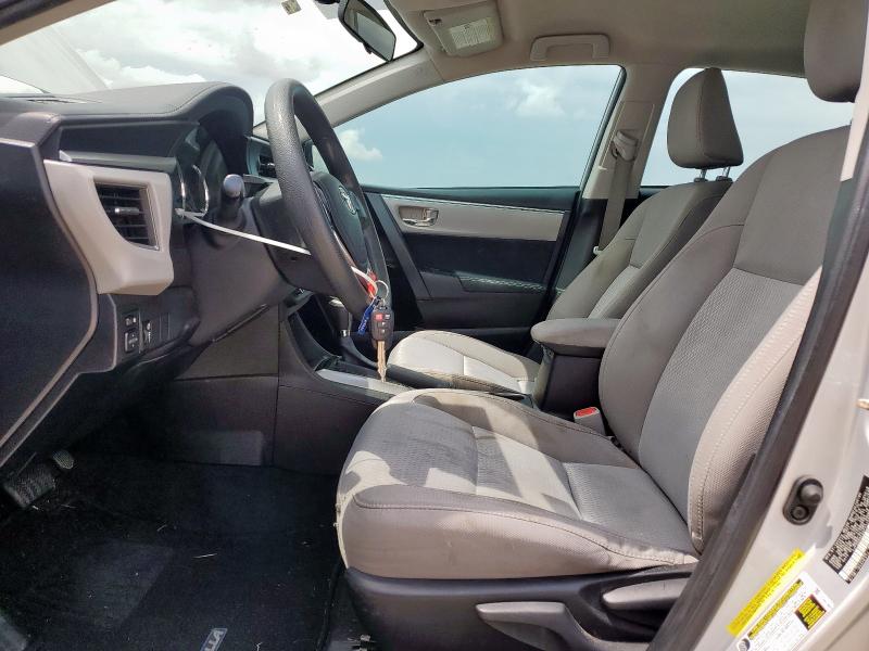 5YFBURHE8GP427590 - 2016 TOYOTA COROLLA L SILVER photo 7