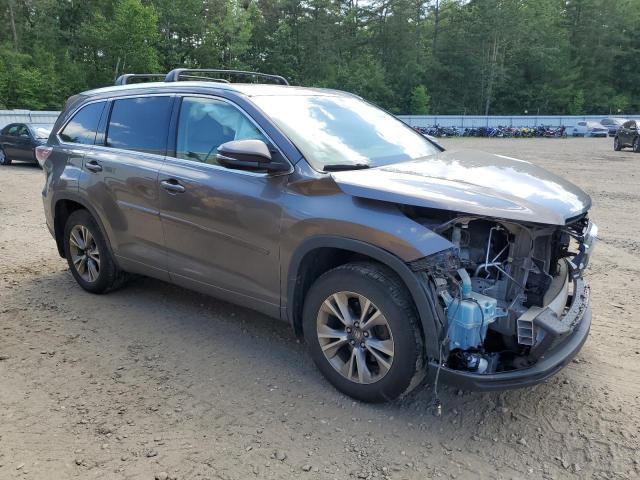 5TDJKRFH5ES040322 - 2014 TOYOTA HIGHLANDER XLE Boz foto 4