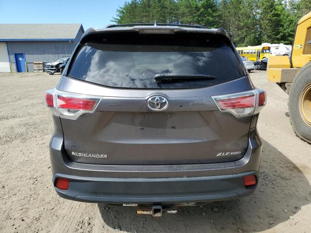 5TDJKRFH5ES040322 - 2014 TOYOTA HIGHLANDER XLE Boz foto 6