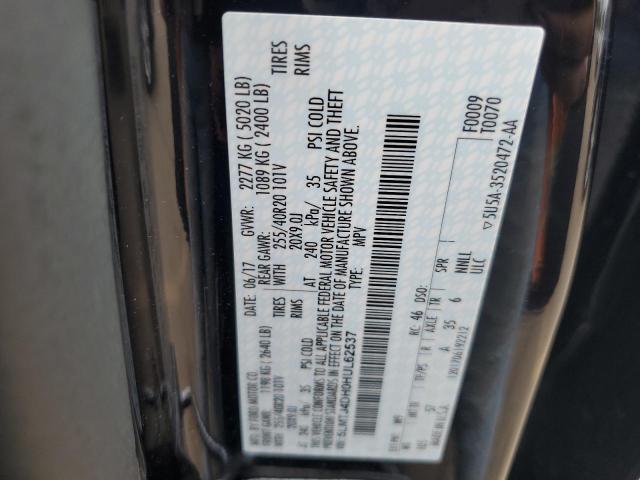 5LMTJ4DH0HUL62537 - 2017 LINCOLN MKC BLACK LABEL Schwarz Foto 12