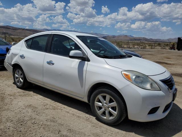 3N1CN7AP0EL801897 - 2014 NISSAN VERSA S WHITE photo 4