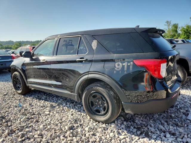 1FM5K8AW7NNA06336 - 2022 FORD EXPLORER POLICE INTERCEPTOR BLACK photo 2