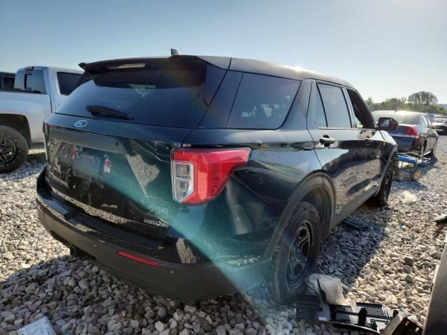 1FM5K8AW7NNA06336 - 2022 FORD EXPLORER POLICE INTERCEPTOR BLACK photo 3