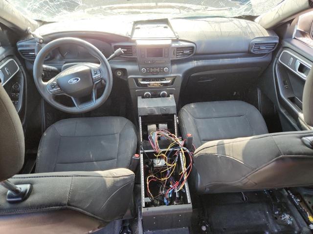 1FM5K8AW7NNA06336 - 2022 FORD EXPLORER POLICE INTERCEPTOR BLACK photo 8