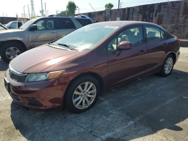2HGFB2F93CH501326 - 2012 HONDA CIVIC EXL 红色 照片 1