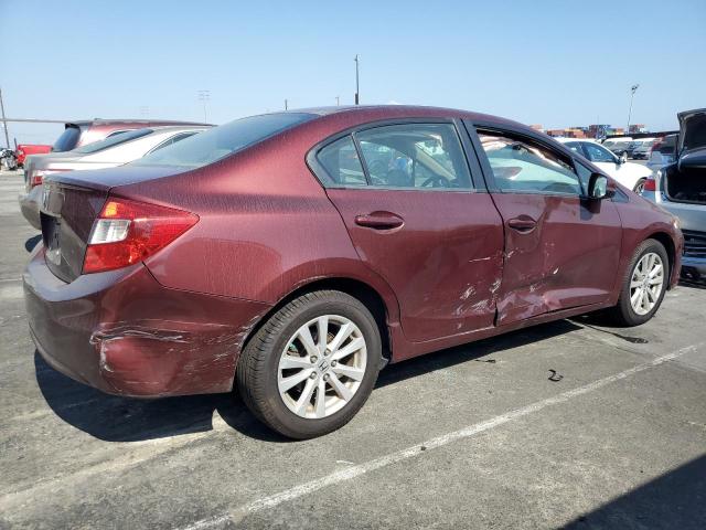 2HGFB2F93CH501326 - 2012 HONDA CIVIC EXL 红色 照片 3