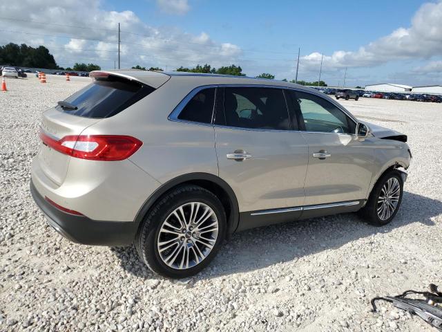 2LMPJ6LR5HBL13998 - 2017 LINCOLN MKX RESERVE Բեժ լուսանկար 3
