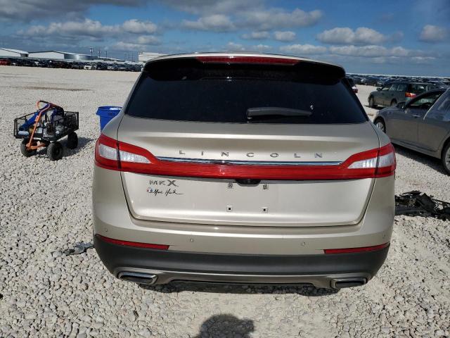 2LMPJ6LR5HBL13998 - 2017 LINCOLN MKX RESERVE Բեժ լուսանկար 6