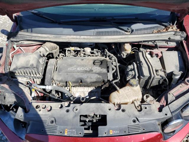 1G1JA5SH6C4151660 - 2012 CHEVROLET SONIC LS 栗色 照片 11