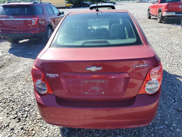 1G1JA5SH6C4151660 - 2012 CHEVROLET SONIC LS 栗色 照片 6