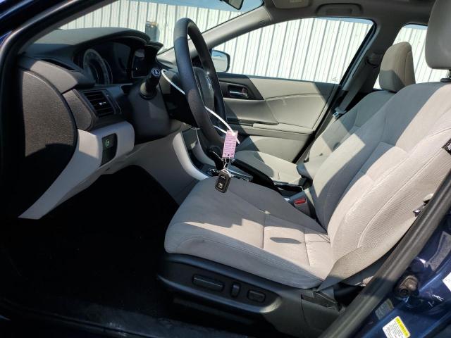 1HGCR2F73FA138879 - 2015 HONDA ACCORD EX BLUE photo 7