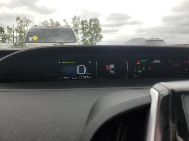 JTDKARFPXH3064037 - 2017 TOYOTA PRIUS PRIM 红色 照片 9